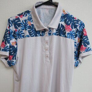 Maelreg Performance Women's Short-Sleeve Golf Polo Shirt‎ XL